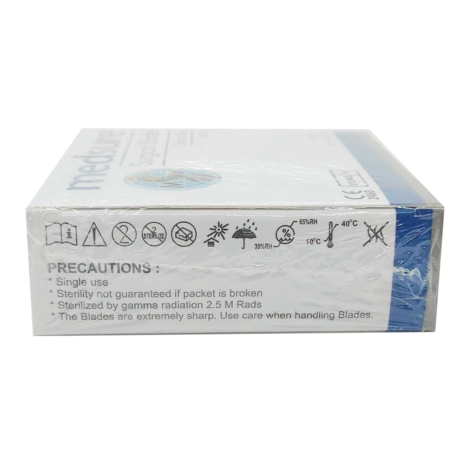 100 Surgical Scalpel Blades Size 11 Sterile Carbon Steel Disposable Sealed