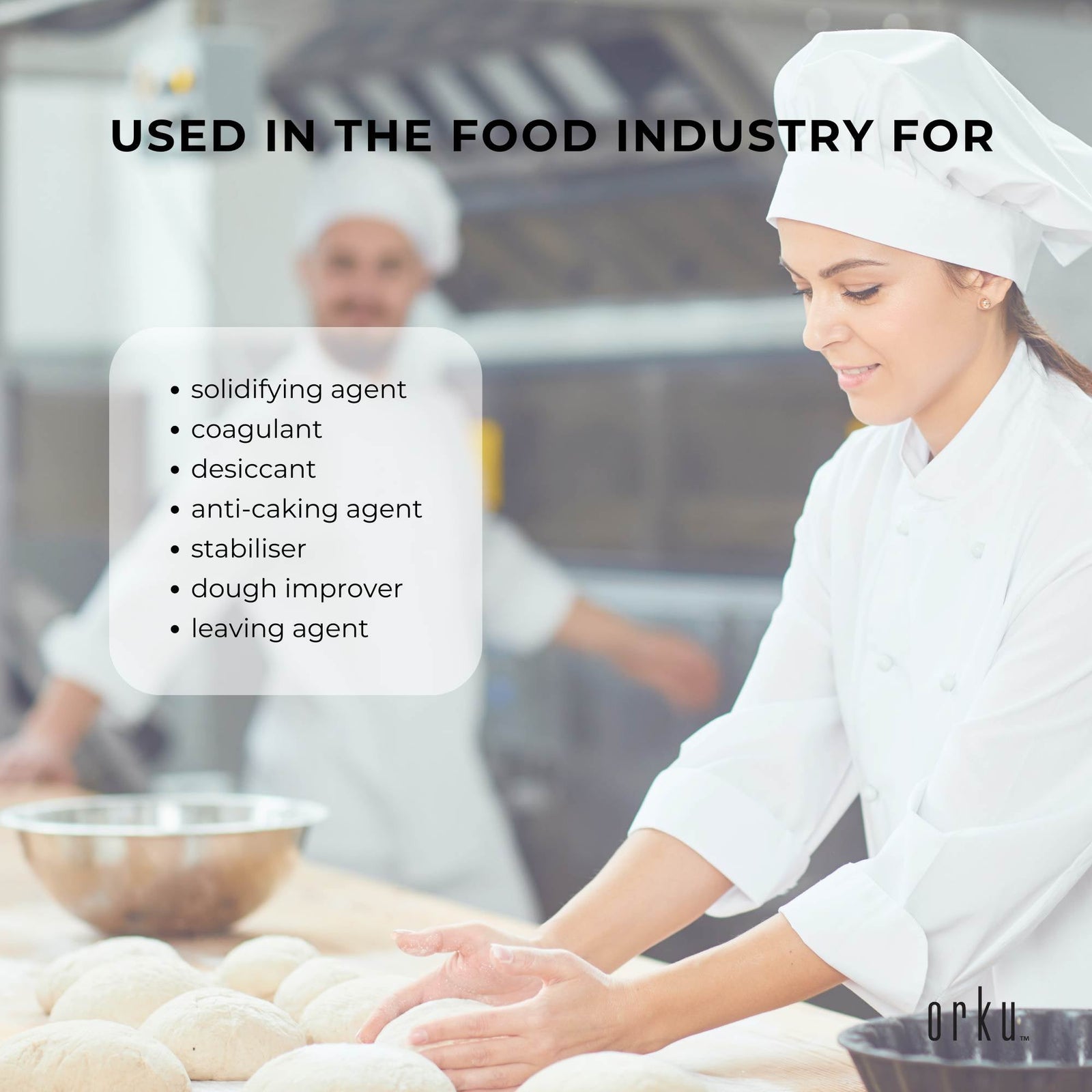 400g Calcium Sulphate Gypsum Powder - Food Grade Hydrous Sulfate