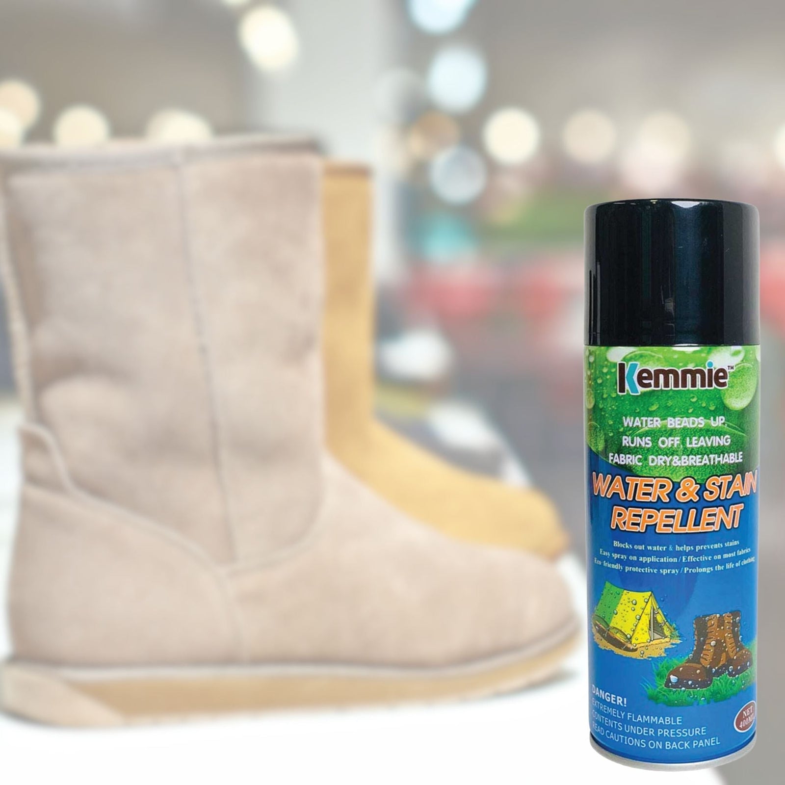 4x 212g Water Proof Stain Repellent - Hydrophobic Protective Spray - Fabrics Hats