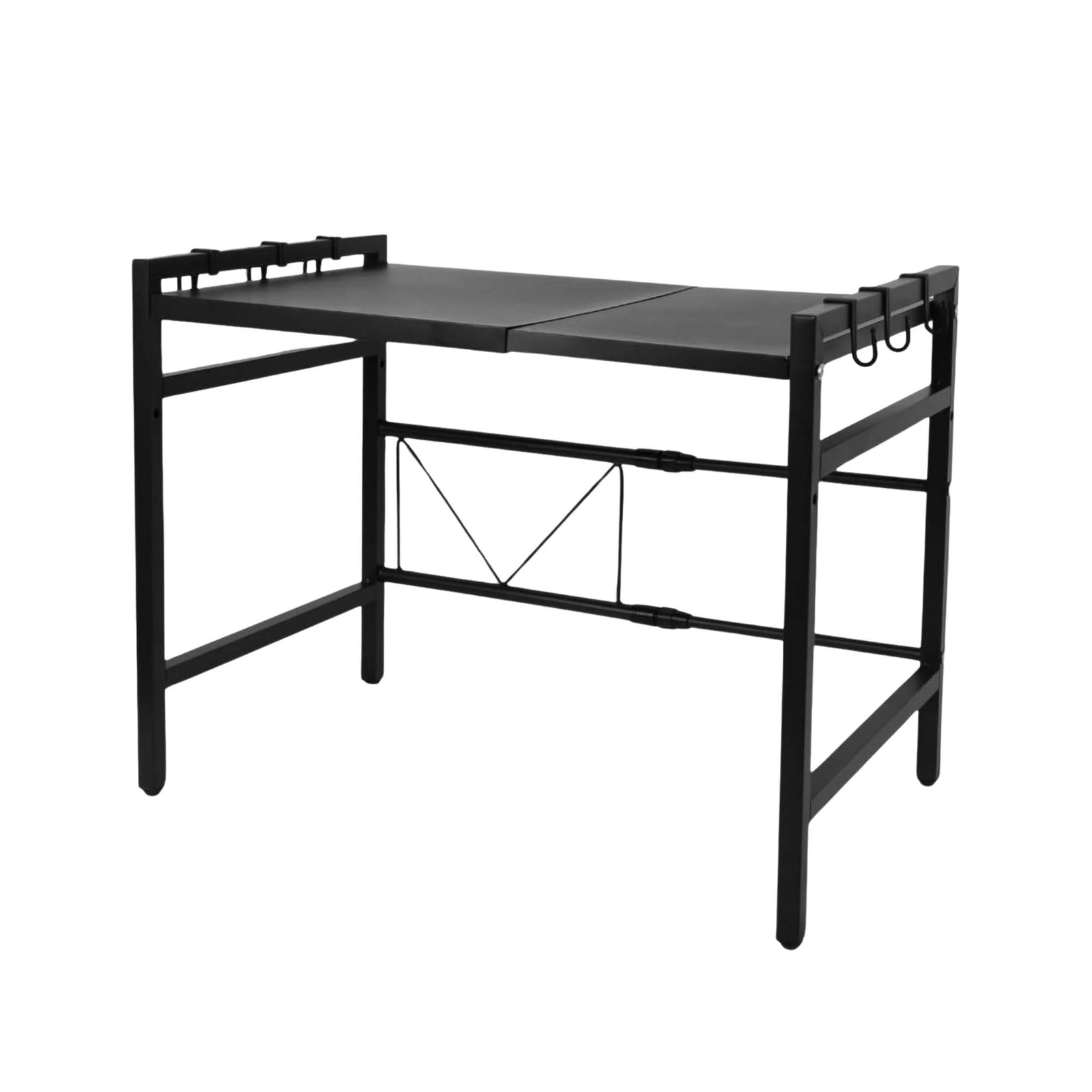 Kitchee Microwave Single Shelf - Expanding Storage Rack Kitchen Organiser Stand