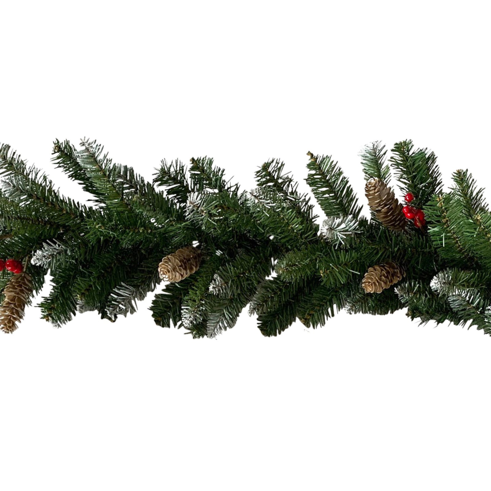 Christabelle 274cm Christmas Garland with Pine Cones & Berries