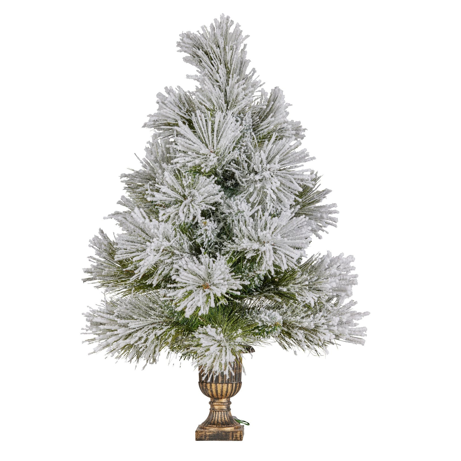 Christabelle 61cm Majestic Snow Tabletop Prelit Christmas Tree