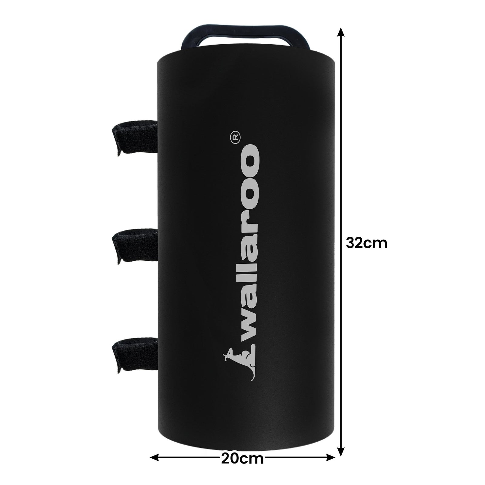 Wallaroo 10L Weight Bags 4 Pcs Gazebo Pods Canopy Eco-friendly Anchor In Black