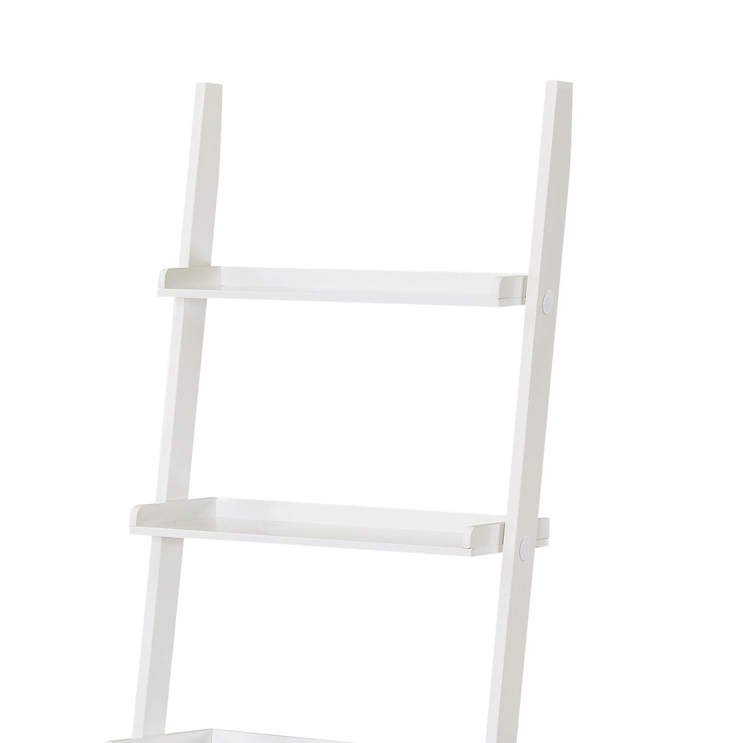 Sarantino Aster 5-Tier Ladder Shelf in White