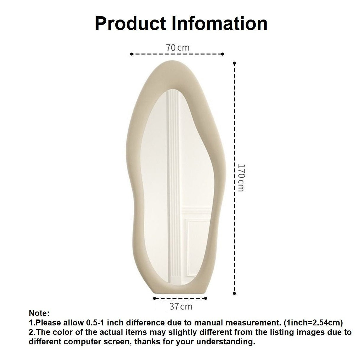 1.7m Standing Maiden Mirror Full Length Aesthetic Full Size Floor Mirror Bedroom Creative Modern Deco - Amazingooh Wholesale 1.7m Standing Maiden Mirror Full Length Aesthetic Full Size Floor Mirror Bedroom Creative Modern Deco - Amazin