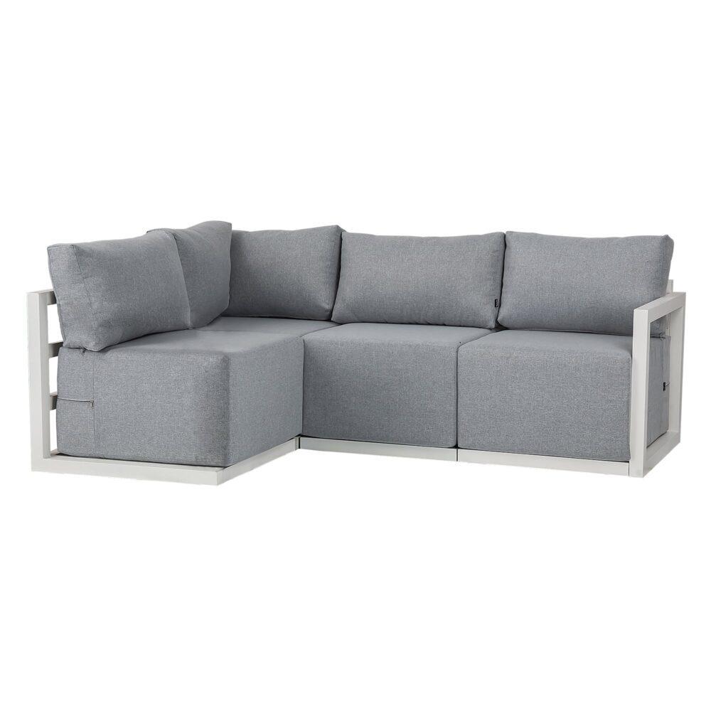 Four-Seat Alfresco Harmony Set – Charcoal Grey