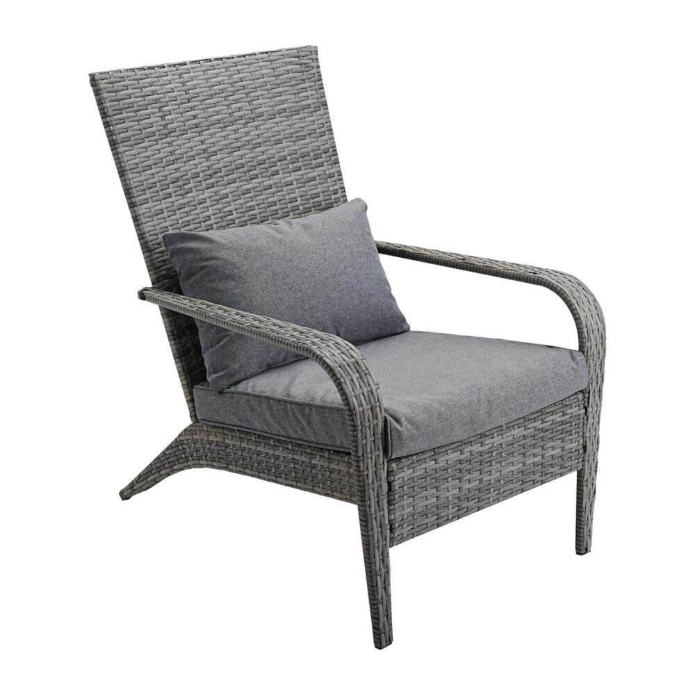 Coastal Weave Reclining Armchair with Bonus Cushion Covers
