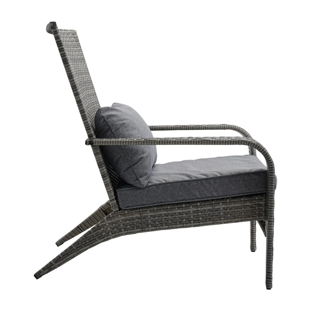 Coastal Weave Reclining Armchair with Bonus Cushion Covers