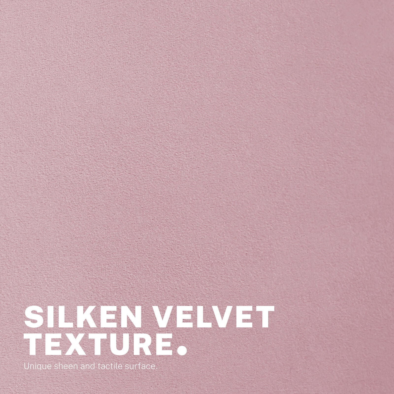 Office Desk Chair - Velvet Home Office Swivel Computer Seat COVE PINK