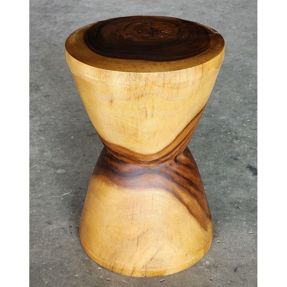 Hourglass Side Table or Stool bedside side drinks table
