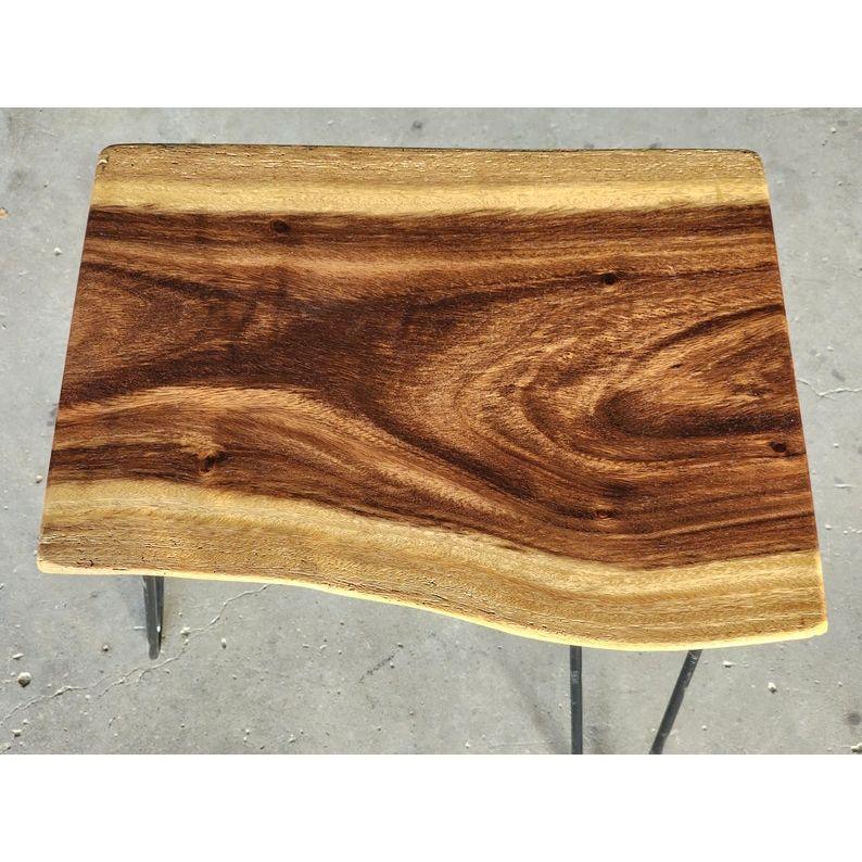 Raintree Wood Live Edge Coffee Table-40-50 cm