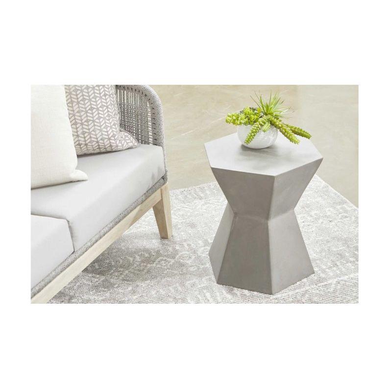 Tablua Australia Coffee Table Round Large Side Table 45 CM wide 51cm height Grey