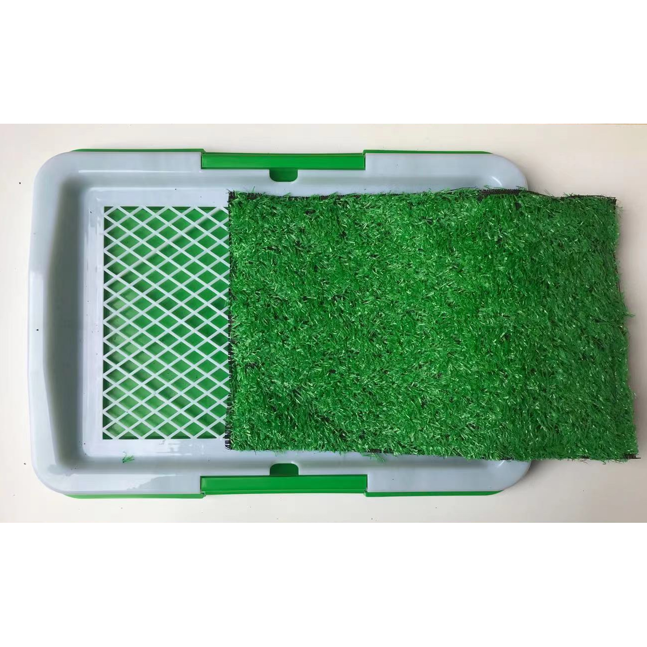 YES4PETS Small Portable Dog Potty Training Tray Pet Puppy Toilet Trays Loo Pad Mat 45x33 cm