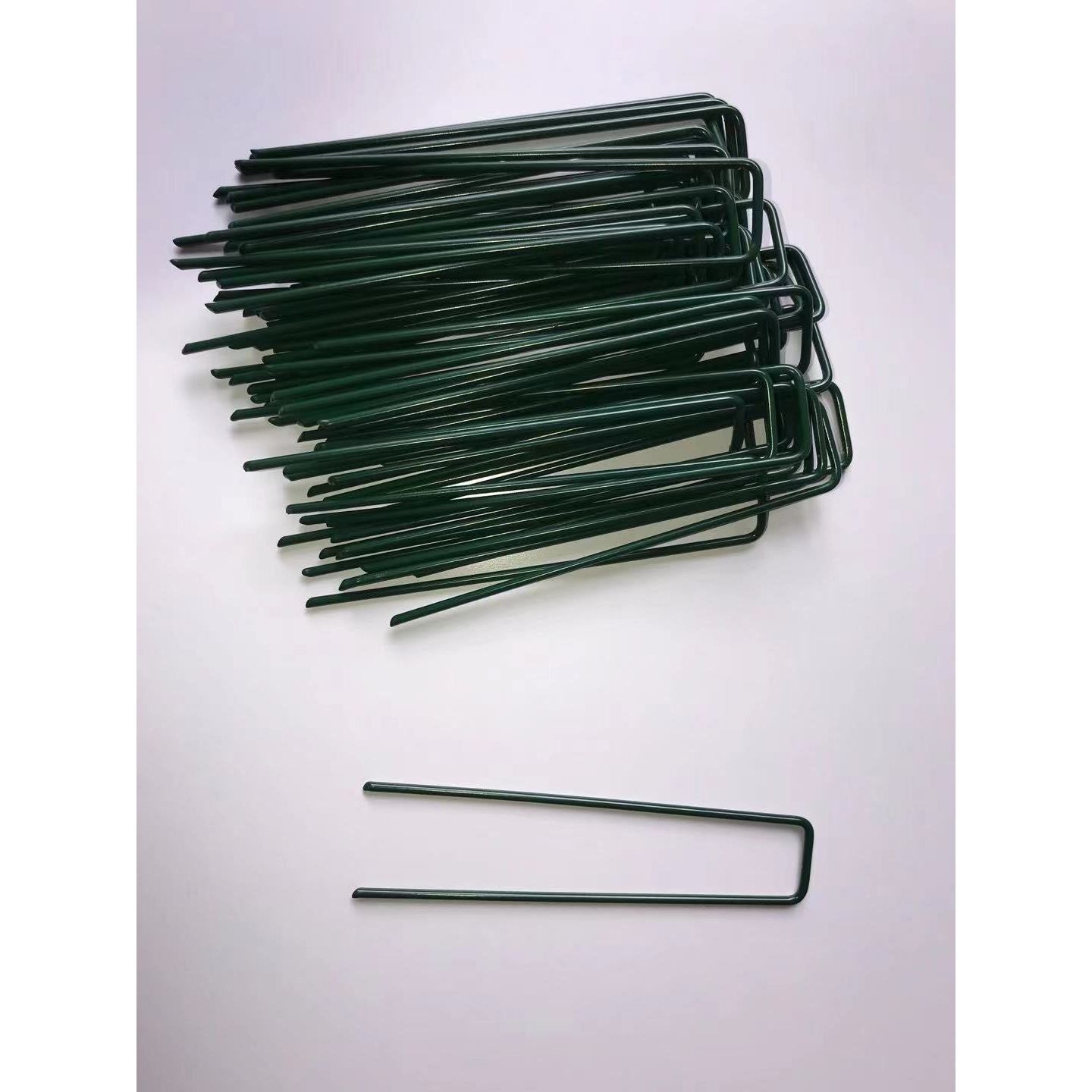 YES4HOMES 150 Synthetic Synthetic Grass Pins Fake Lawn Turf Weed Mat Nails