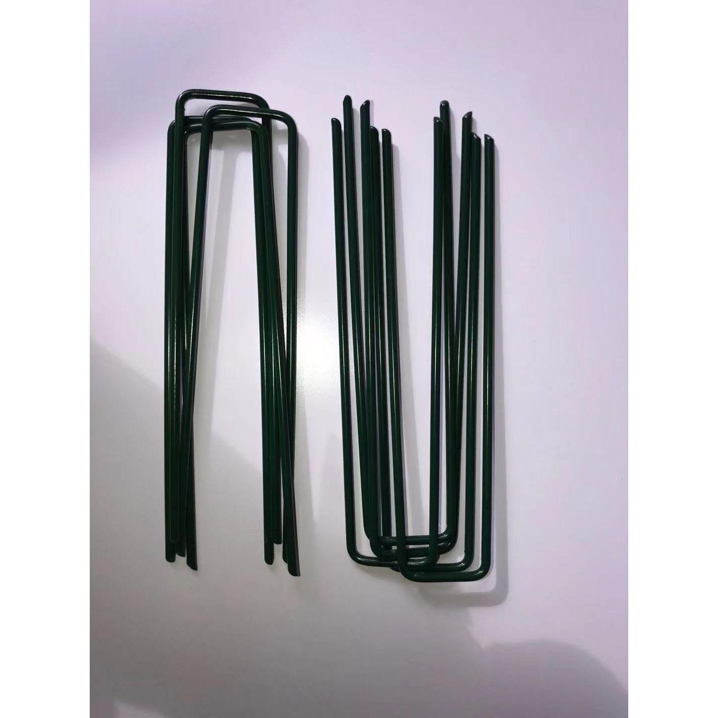 YES4HOMES 150 Synthetic Synthetic Grass Pins Fake Lawn Turf Weed Mat Nails