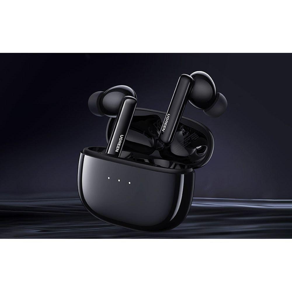 UGREEN 90401 HiTune T3 Active Noise-Cancelling Wireless Earbuds (Black)