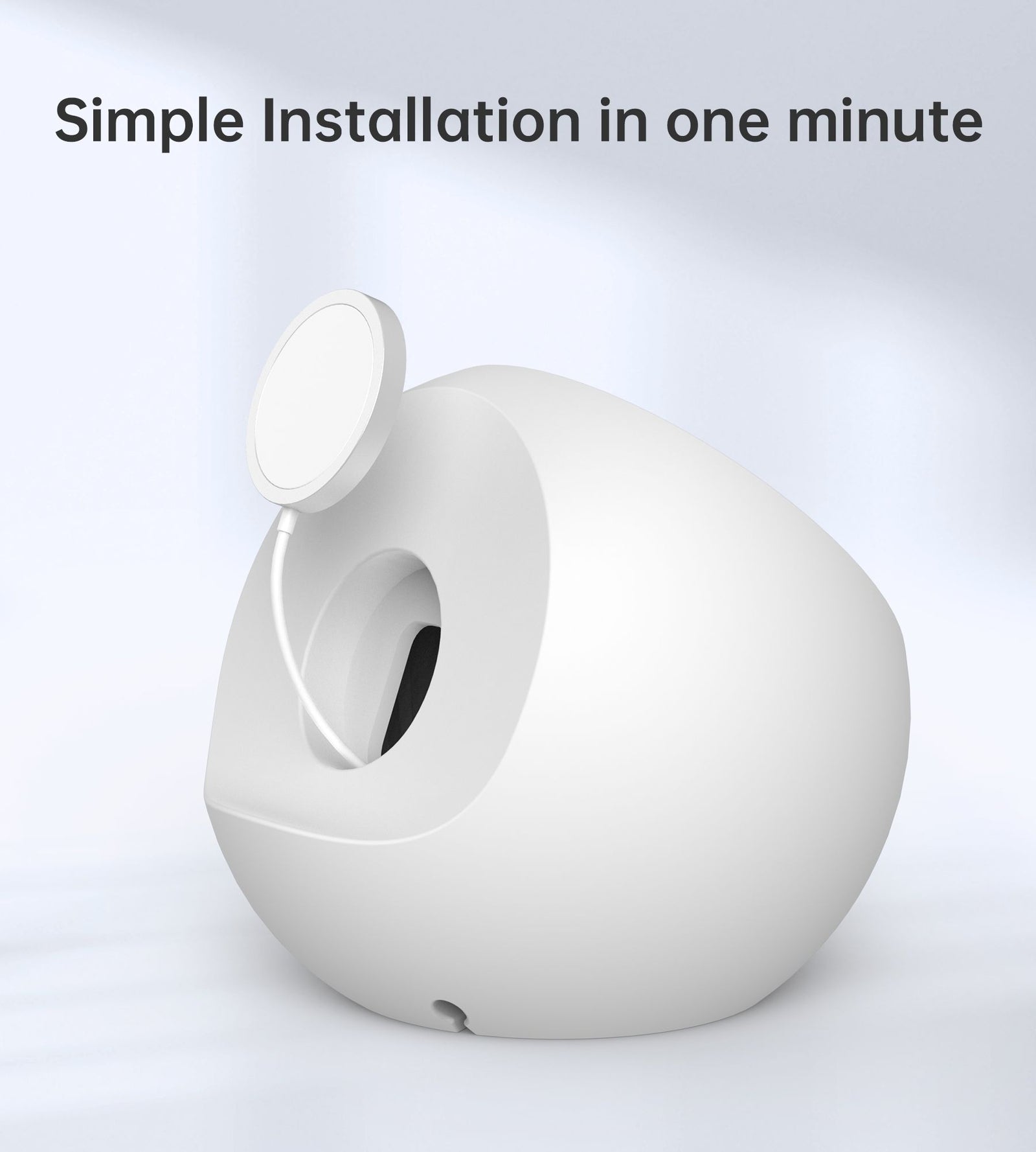 CHOETECH H050-W Magnetic Holder for iPhone 12/13/14 /15 Series and iWatch (White)