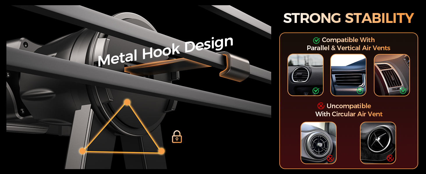 Choetech H091 Car Air Vent Clamp Phone Holder