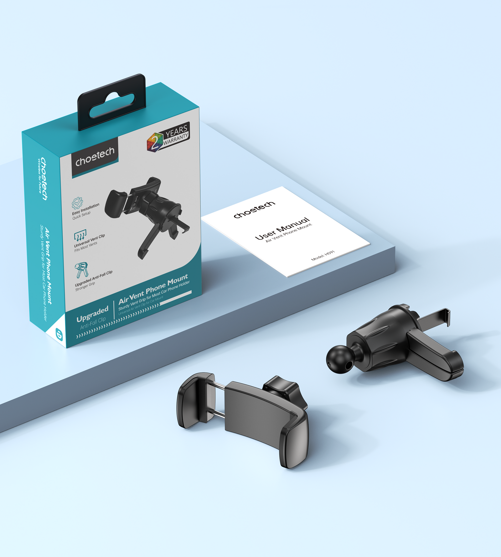 Choetech H091 Car Air Vent Clamp Phone Holder