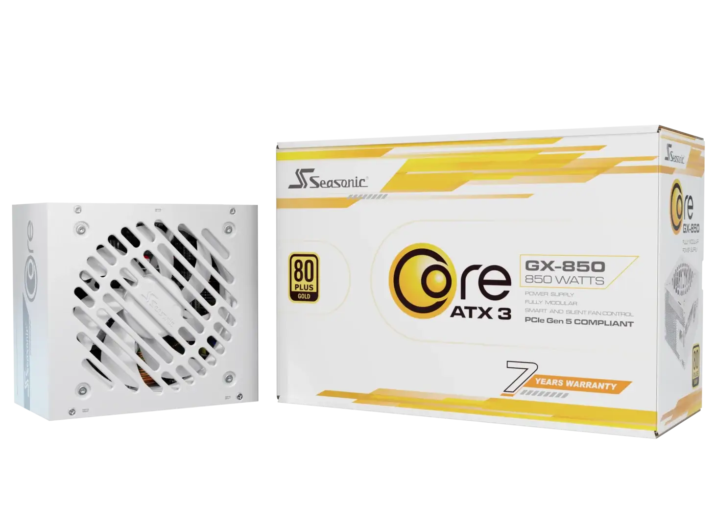 Seasonic CORE GX-850 White ATX 3.1 850W (SRP-CGX851-A5A32SF-WHITE)