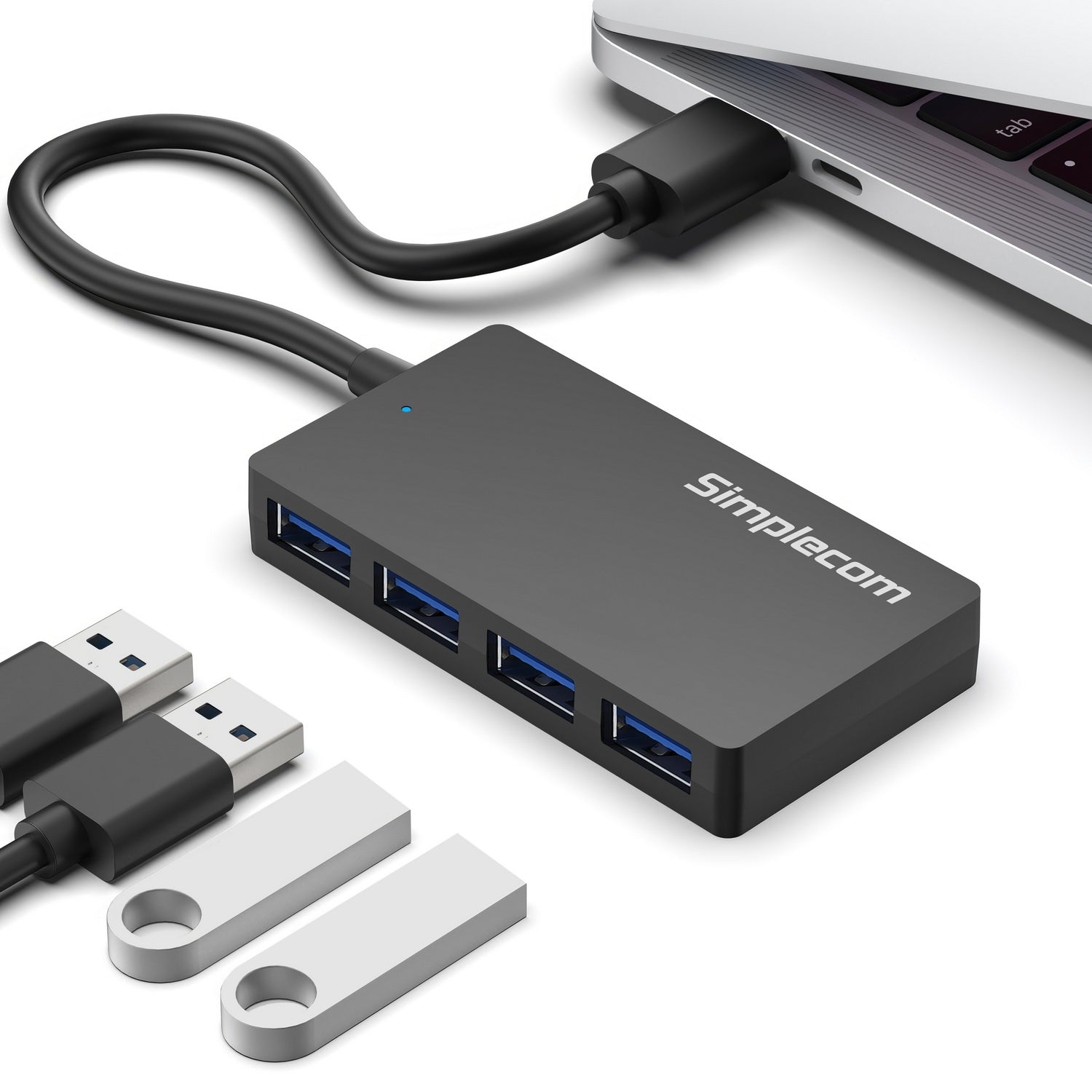 Simplecom CH352 4-Port SuperSpeed USB 3.0 Type-A Hub