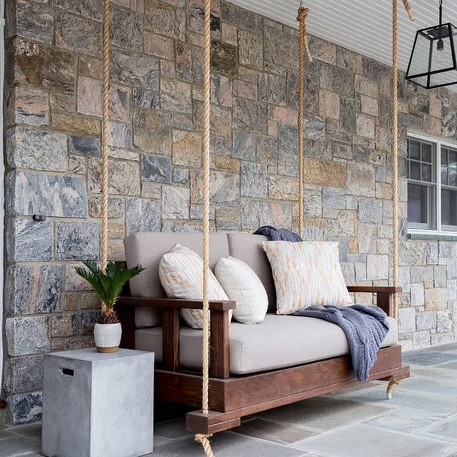 10m Sisal 40mm Rope Natural Twine Cord Thick Jute Hemp Manila Crafting Home Decor