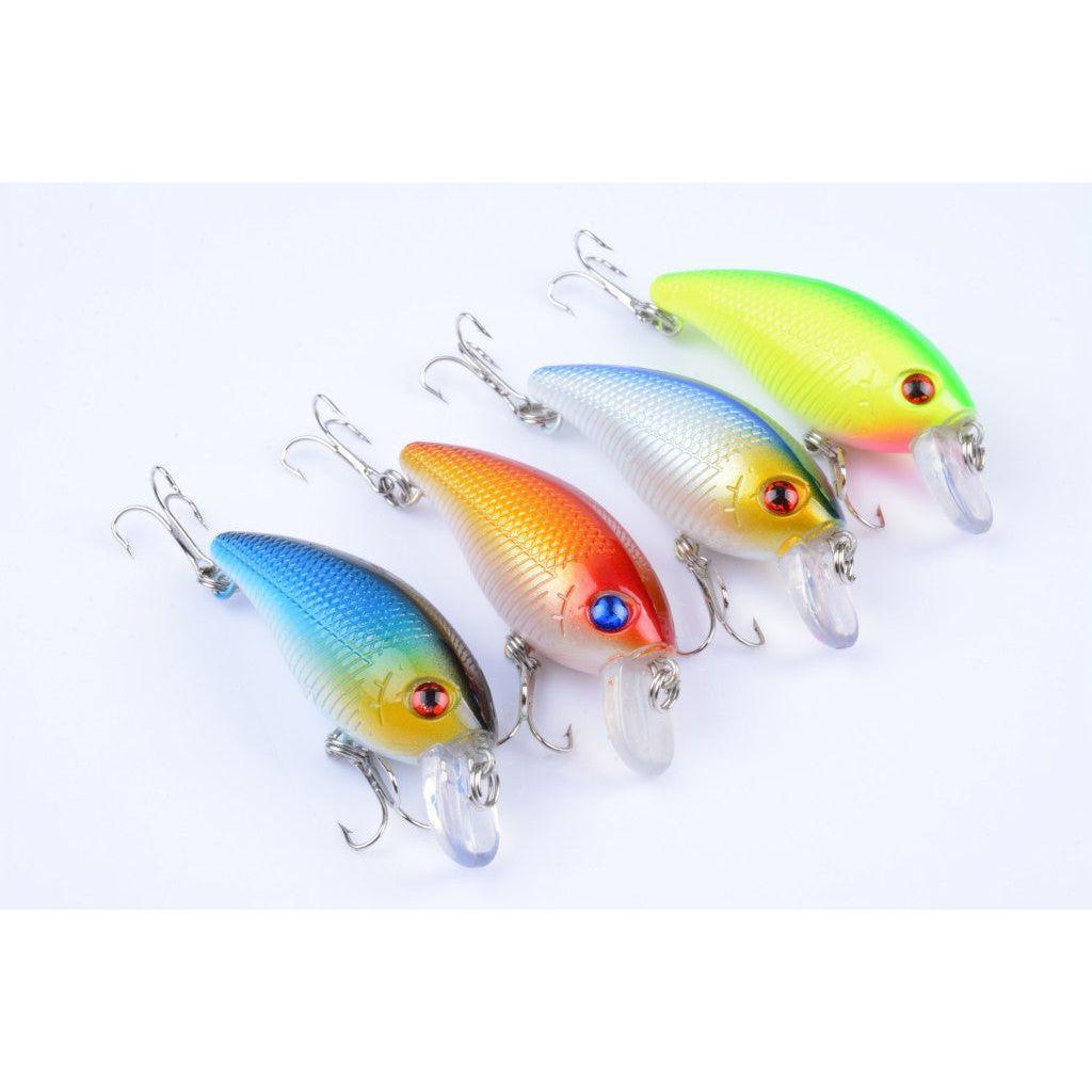 4X 6.5cm Popper Poppers Fishing Lure Lures Surface Tackle Saltwater