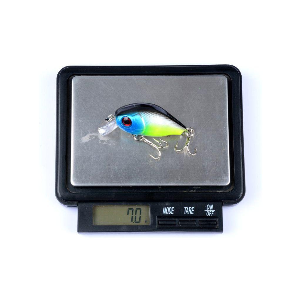 4x 5.5cm Popper Crank Bait Fishing Lure Lures Surface Tackle Saltwater