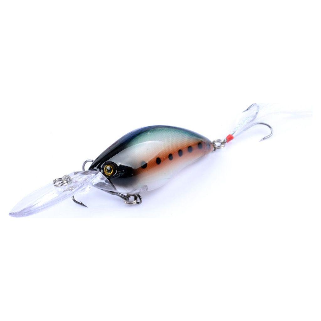 6x 11cm Popper Crank Bait Fishing Lure Lures Surface Tackle Saltwater