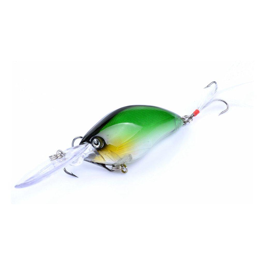 6x 11cm Popper Crank Bait Fishing Lure Lures Surface Tackle Saltwater