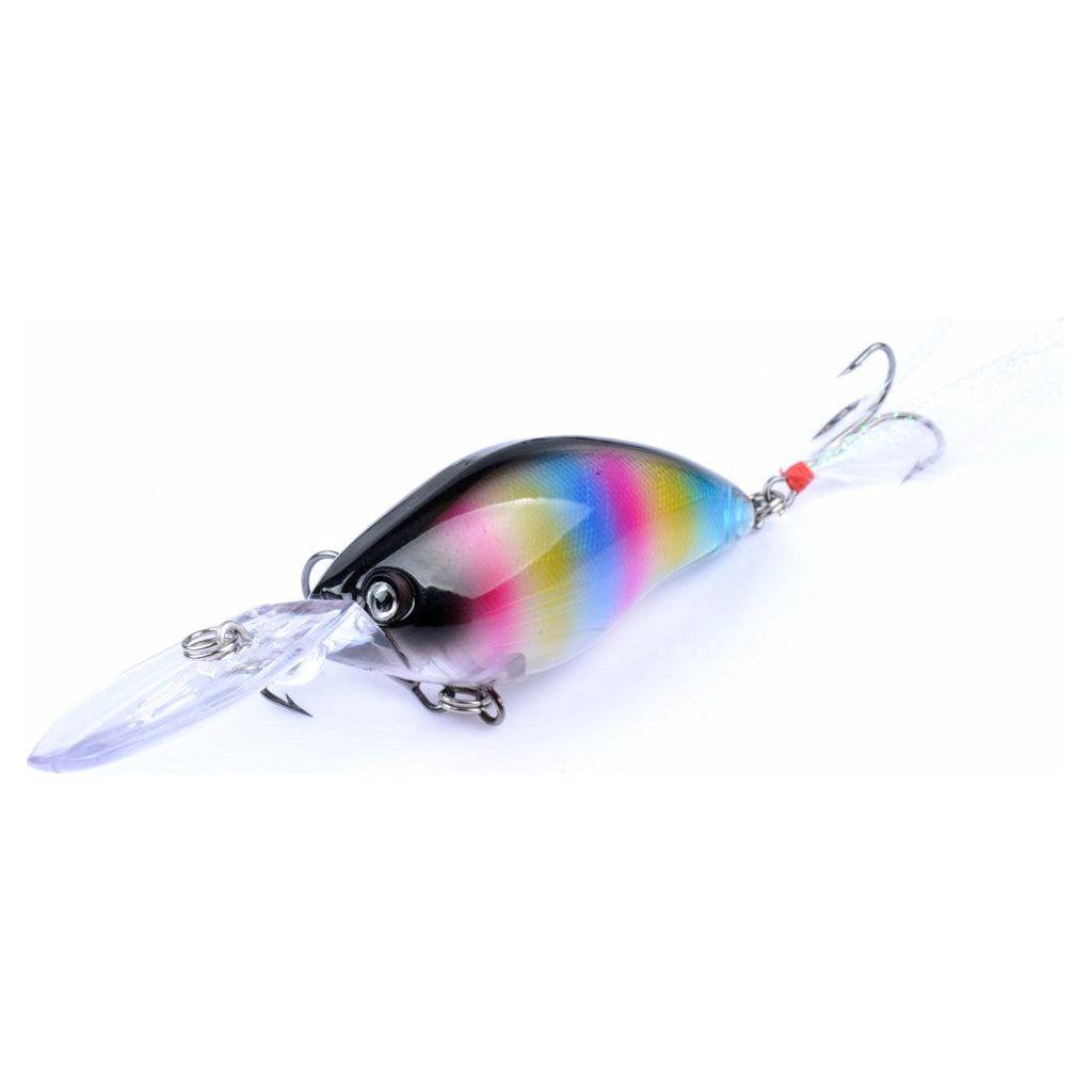 6x 11cm Popper Crank Bait Fishing Lure Lures Surface Tackle Saltwater