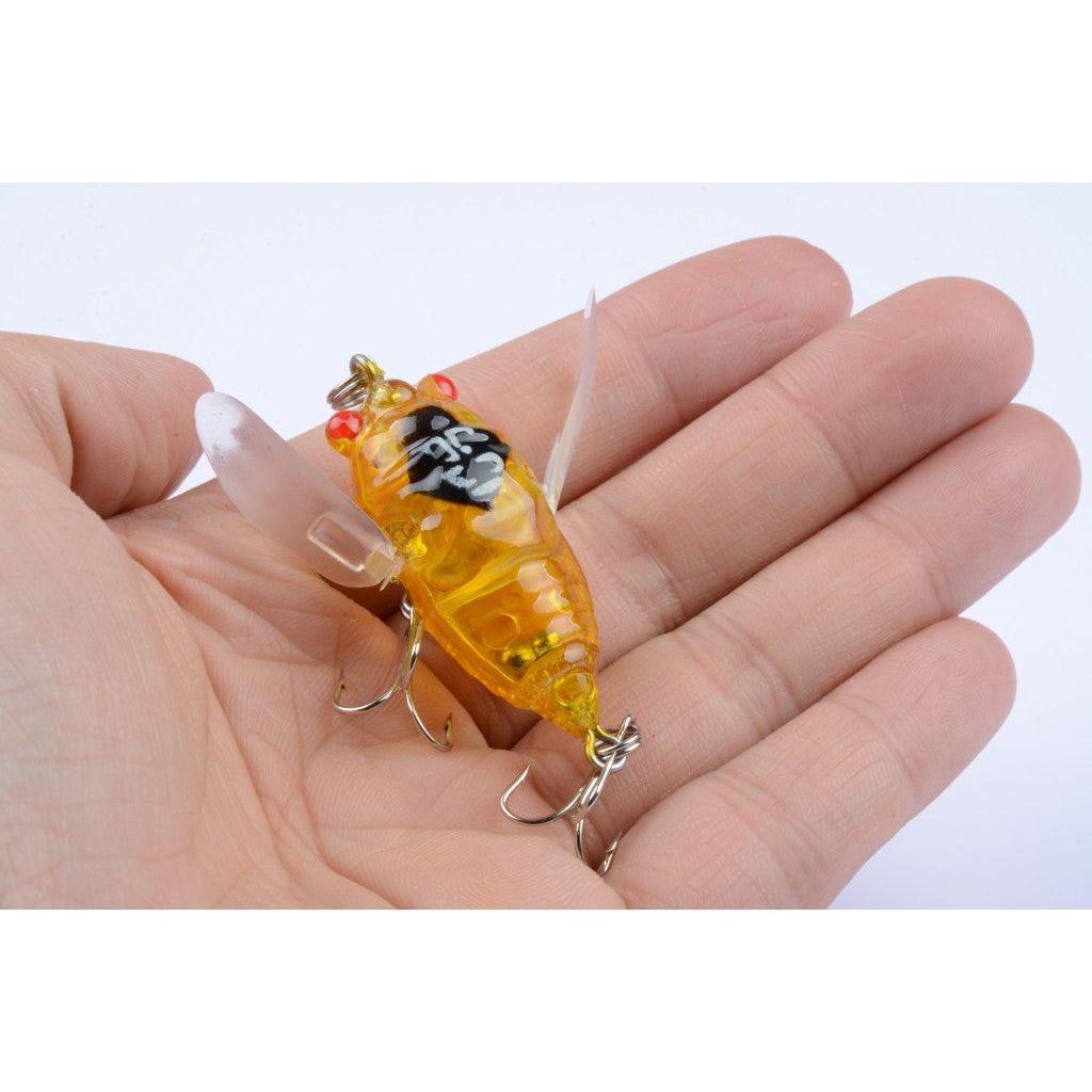 4x Popper Poppers 5cm Fishing Lure Lures Surface Tackle Fresh Saltwater