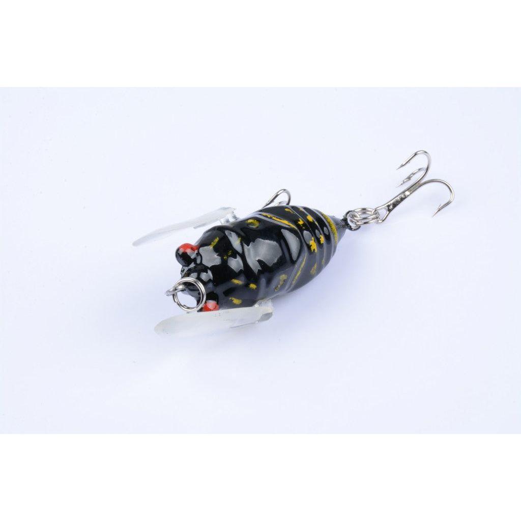 4x Popper Poppers 5cm Fishing Lure Lures Surface Tackle Fresh Saltwater