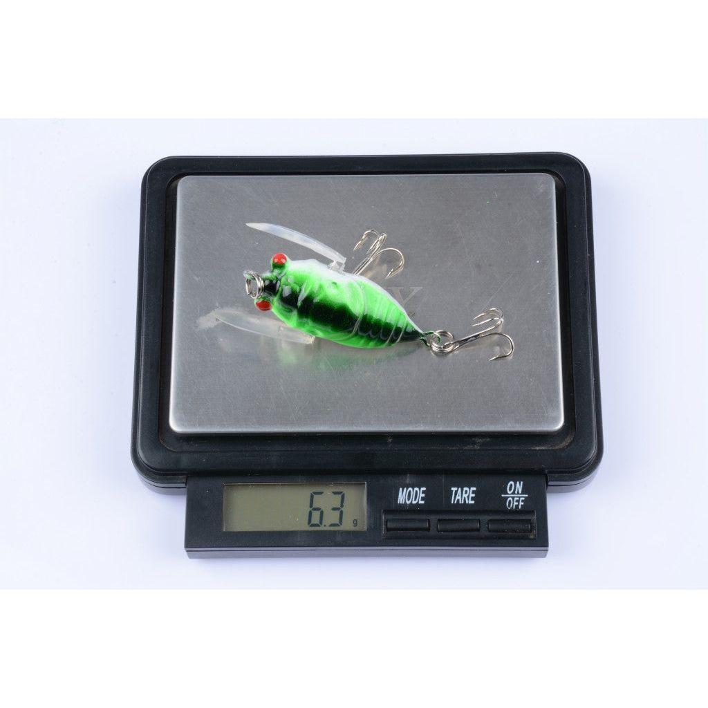 4x Popper Poppers 5cm Fishing Lure Lures Surface Tackle Fresh Saltwater