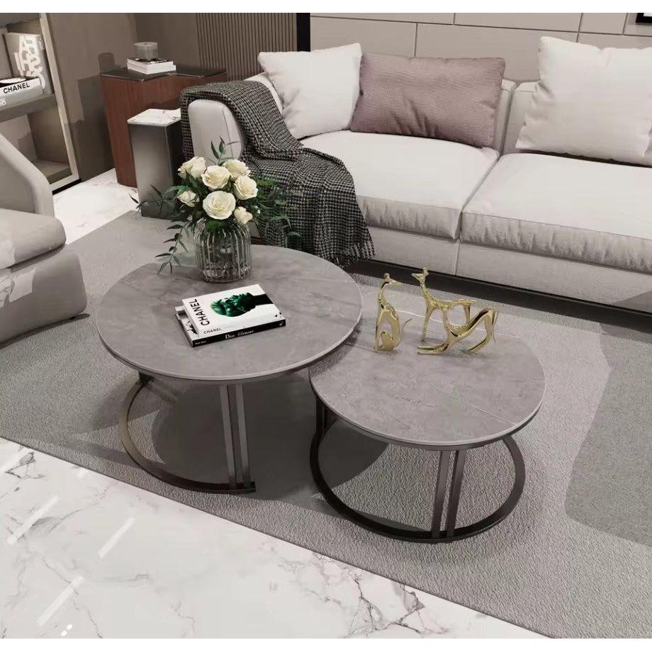Interior Ave - Premier Nested Coffee Table Set - Grey Stone
