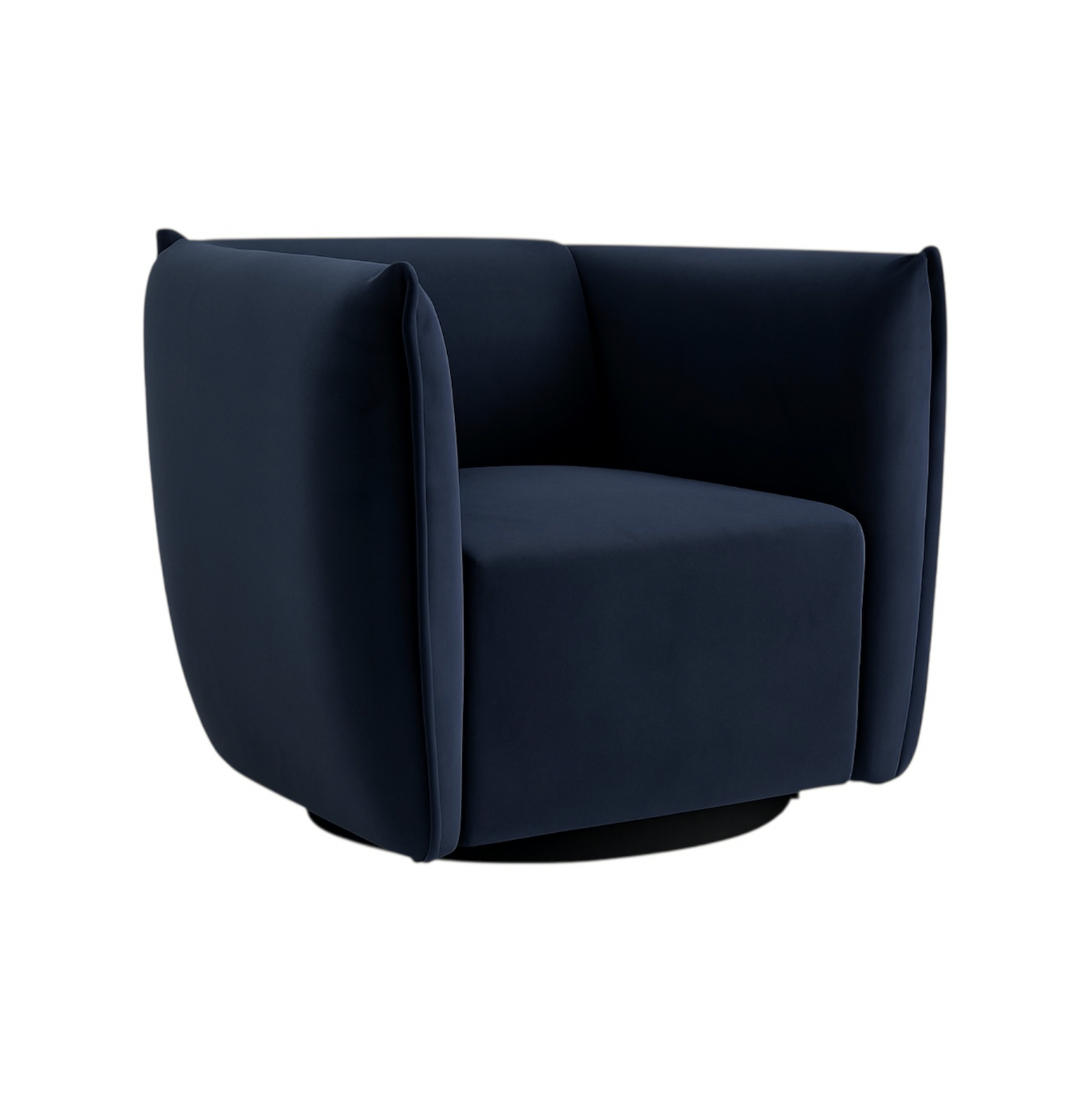 Interior Ave - Havana Velvet Accent Chair - Indigo