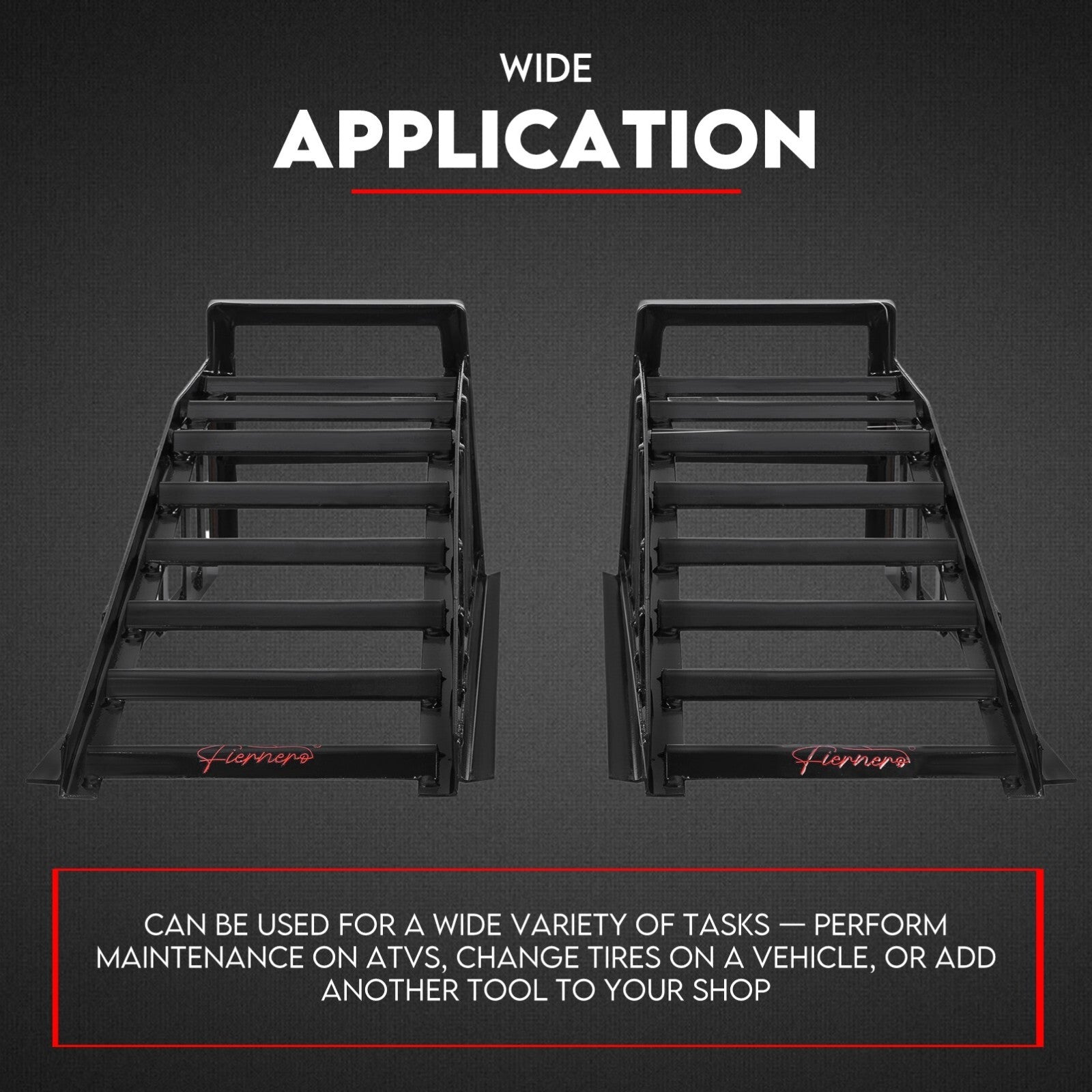 Heavy Duty Car Ramp Set 2000kg Low Profile Car Service Ramps 2x