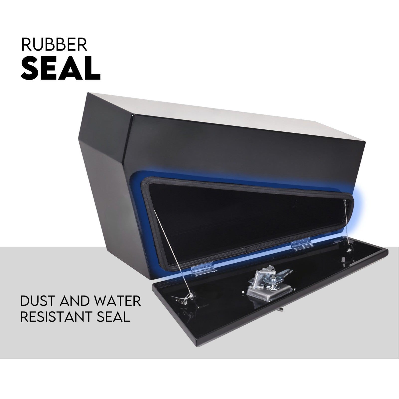 750mm Pair of Under Tray Undertray Tool Box Steel Underbody Toolbox