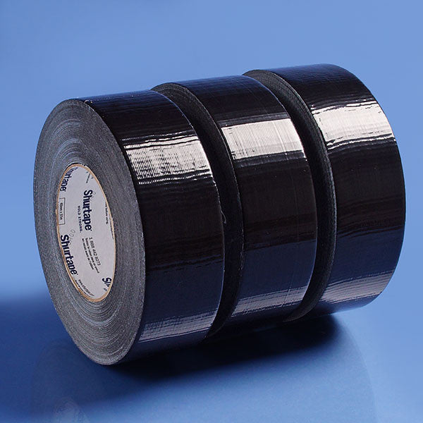 10 Pack Black Duct Tape 50 Metres Industrial Grade Waterproof UV Resistant Crafts Home Maintenance