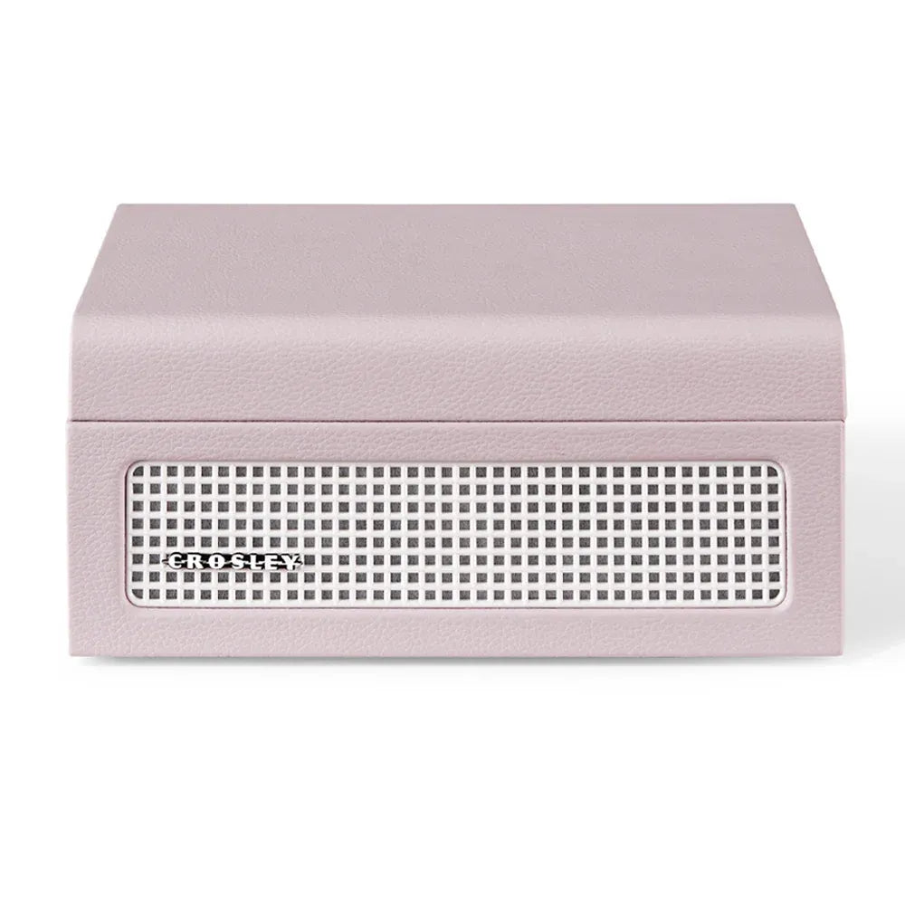 Crosley Voyager Portable Retro CD Player with Stereo Bluetooth Speakers, FM Radio - Amethyst