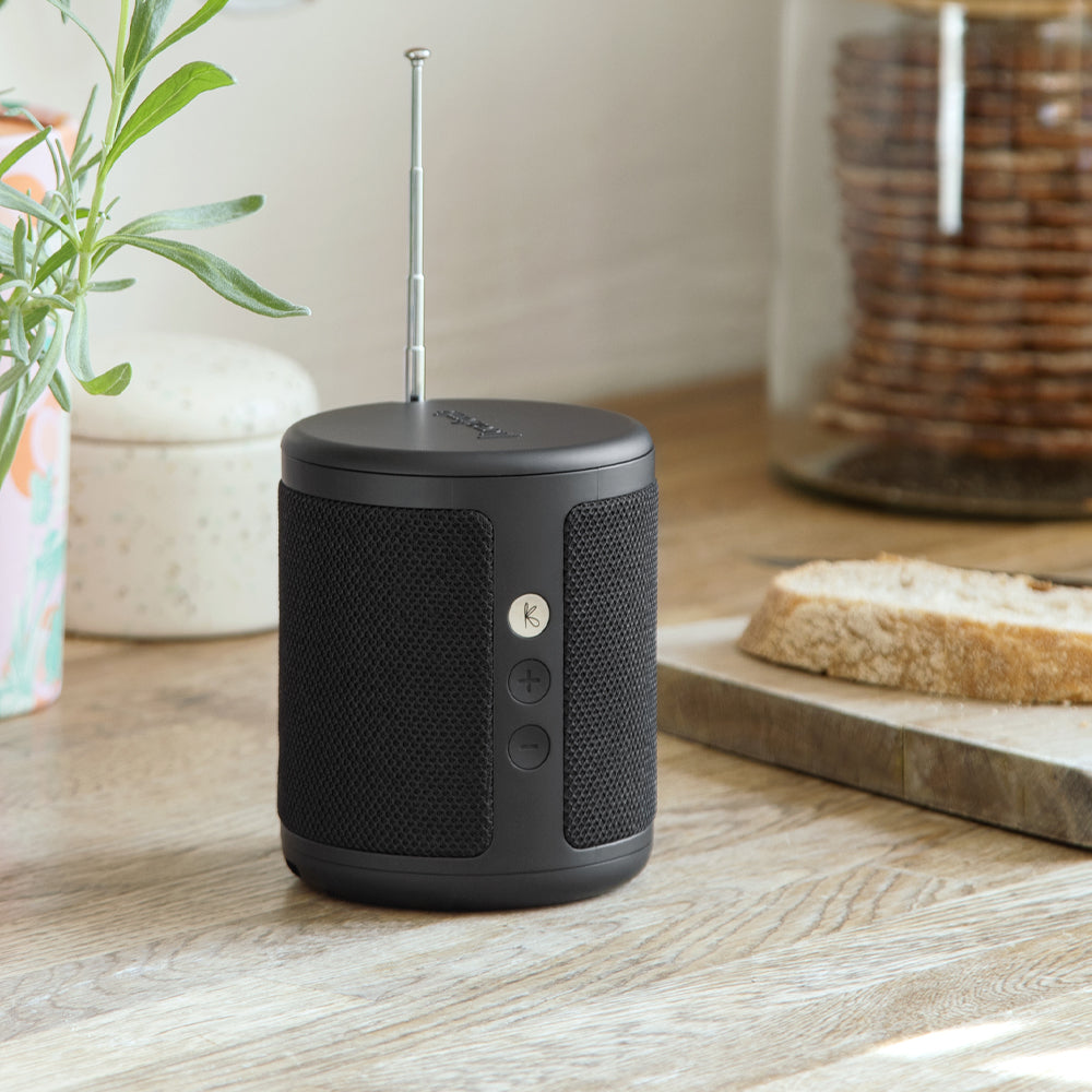 Kreafunk Dabbie Dab+/Fm Radio W/ Bluetooth - Black