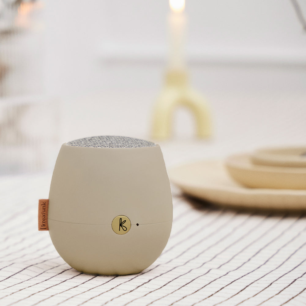 Kreafunk Ajazz 2 Bluetooth Speaker - Ivory Sand