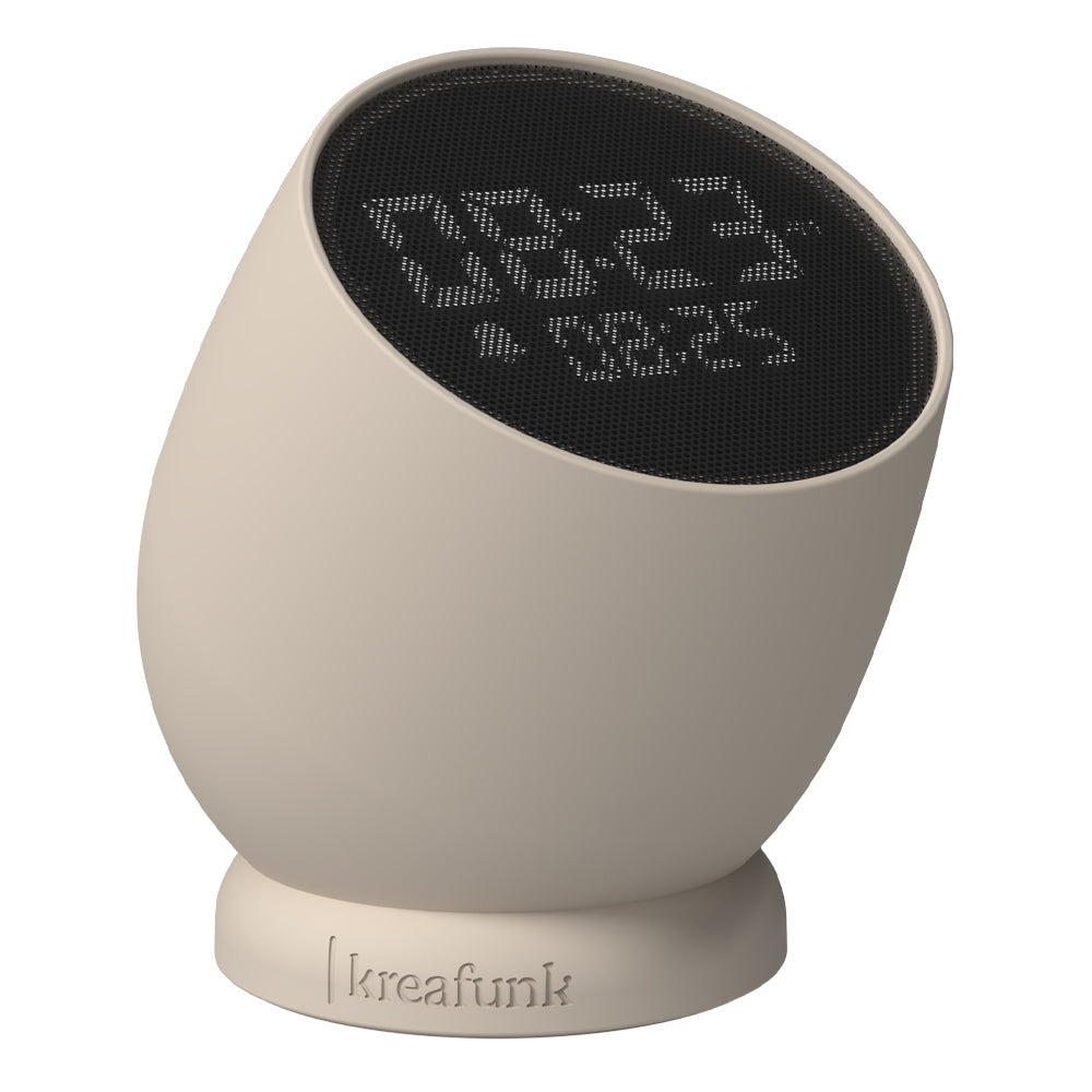Kreafunk Bell Alarm Clock - Ivory Sand