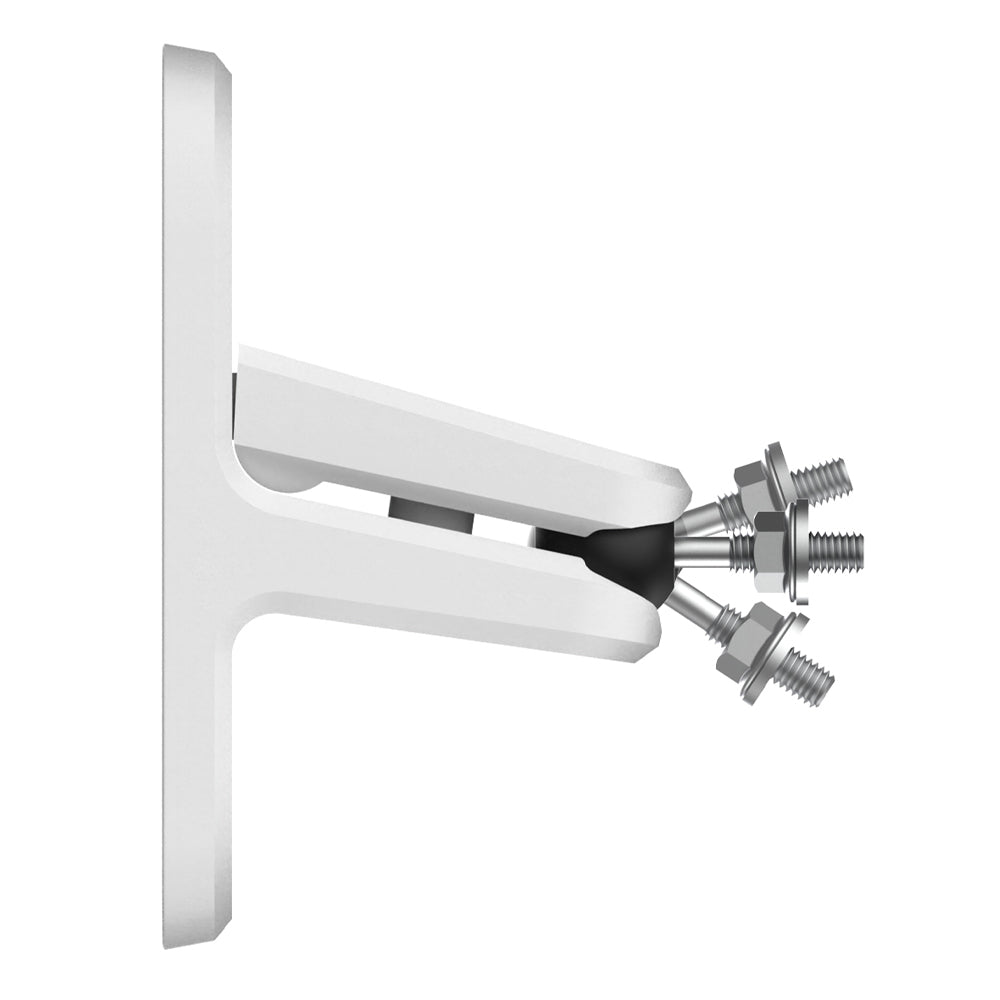 Kanto SPW3 Universal Satellite Speaker Wall Mount Bracket - White, Pair