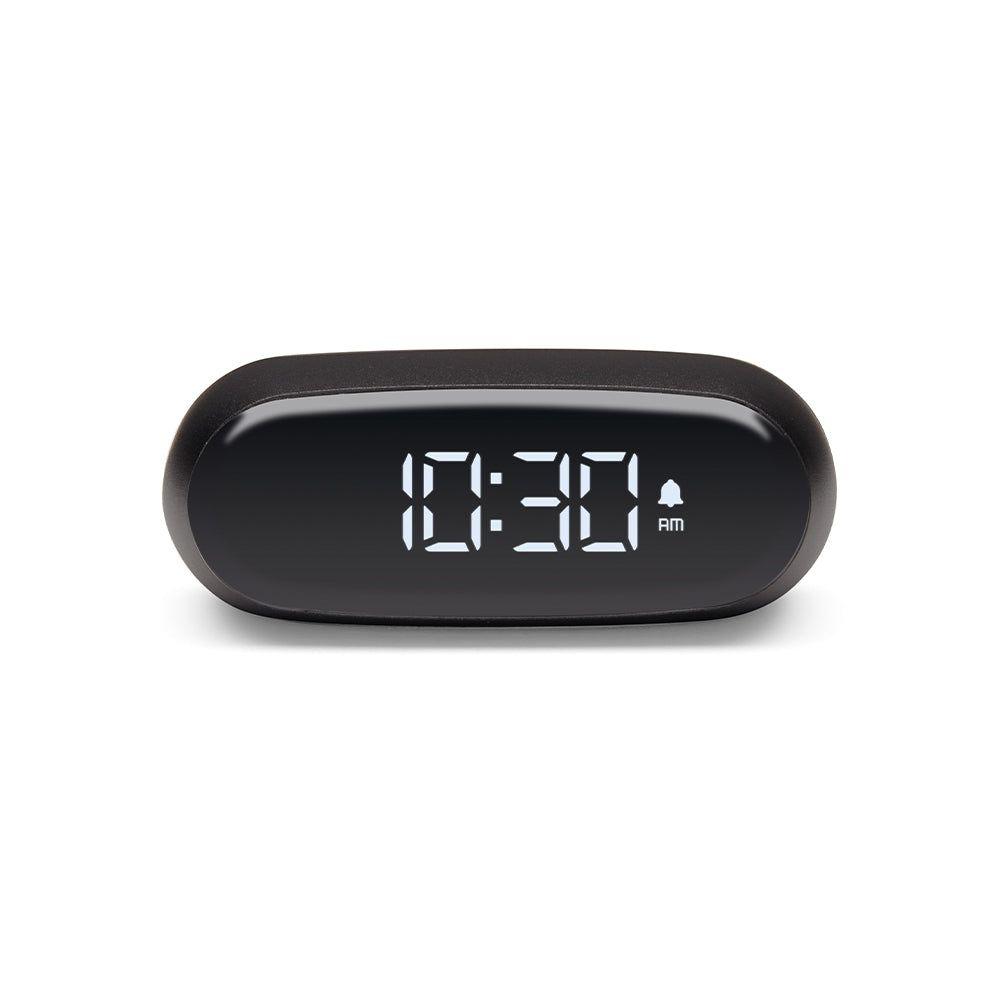 Lexon Minut Mini Alarm Clock - Black