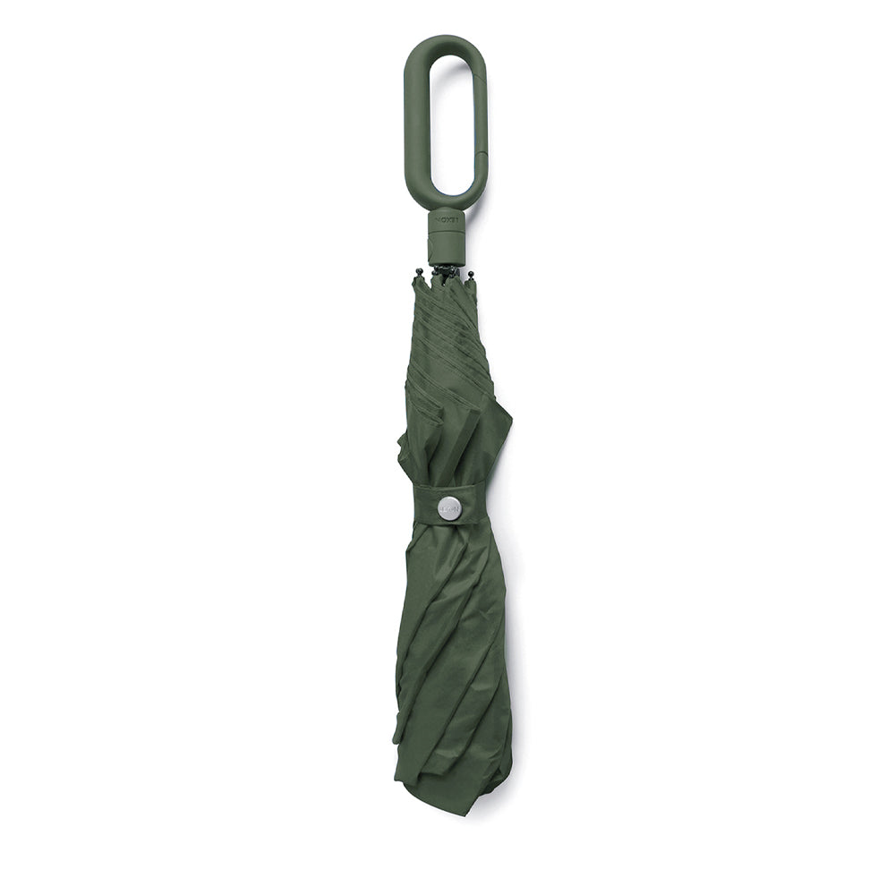 Lexon Mini Hook Umbrella - Kakhi Green