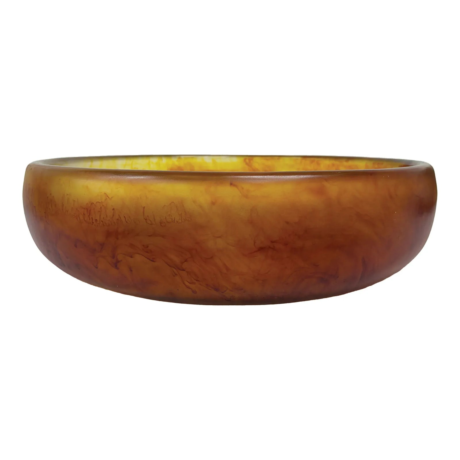 Urban Attitude GAB Extra Large Bowl 59.5 Wide by 12.5 Height - Burnt Amber