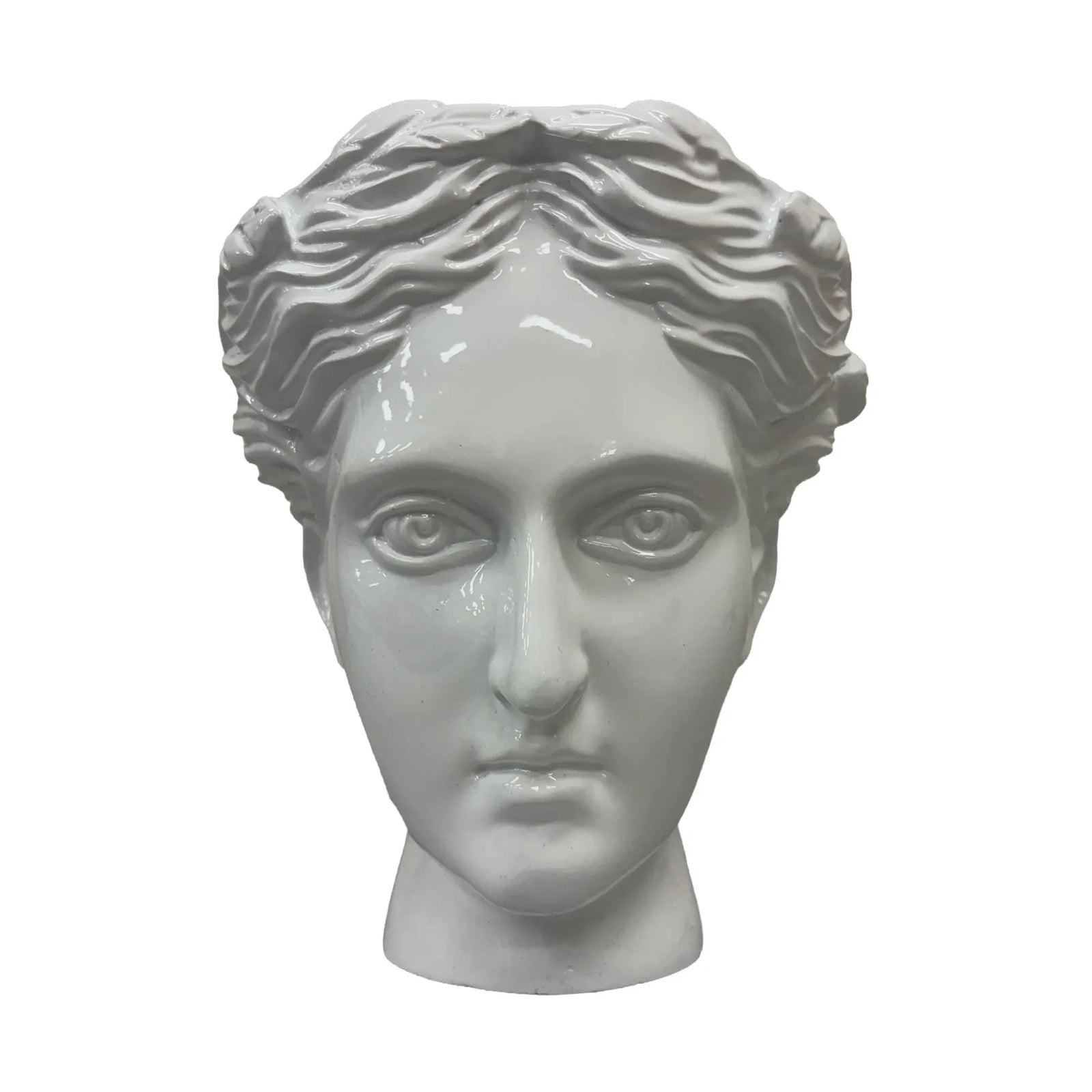 Urban Attitude Venus Head Planter - Matte White