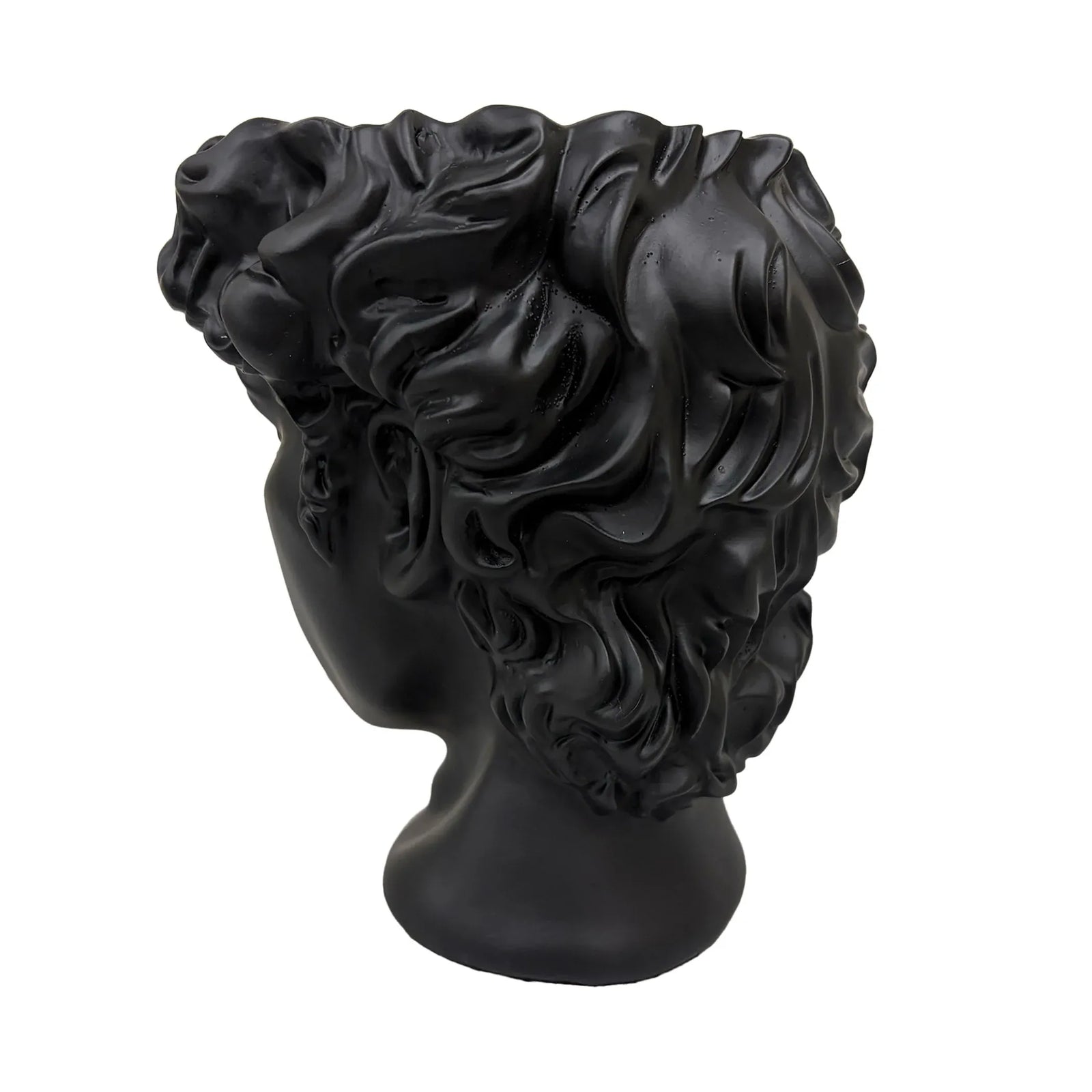 Urban Attitude David Head Planter - Matte Black