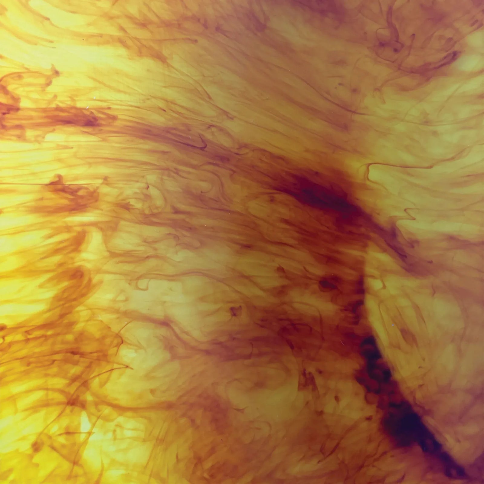 Urban Attitude SHAY Extra Large Bowl Height 6cm lowest 12cm highest by Width 52.5cm x 60cm - Burnt Amber